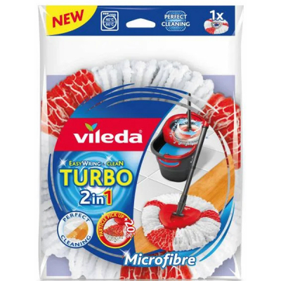 Насадка змінна для швабри Vileda EasyWring & Clean Turbo Classic (4023103156487)