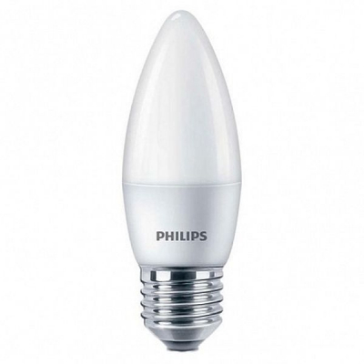 Лампочка Philips ESSLEDCandle 4-40W E27 827 B35NDFR RCA (929001886307)