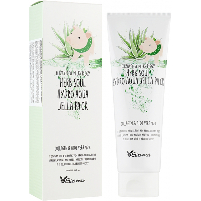 Маска для обличчя Elizavecca Milky Piggy Herb Soul Hydro Aqua Jella Pack 250 мл (8809418750093)