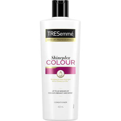 Кондиціонер для волосся Tresemme Colour Shineplex Безсульфатний 400 мл (8717163628355)