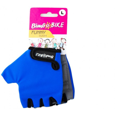 Велорукавиці Bimbo Bike FUNNY L Blue (90945B-IS)