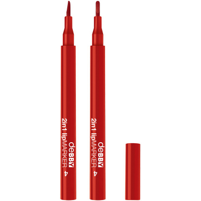 Олівець для губ Debby 2 in 1 Lip Marker 04 (8009518287875)