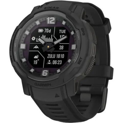 Смарт-годинник Garmin Instinct Crossover Solar, Tactical Edition, Black, GPS (010-02730-00)