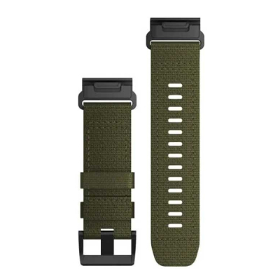 Ремінець до смарт-годинника Garmin Tactix 7, 26mm QuickFit, Ranger Green Nylon (010-13010-10)