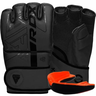 Рукавички для MMA RDX F6 Kara Matte Black L (GGR-F6MB-L)