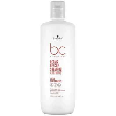 Шампунь Schwarzkopf Professional ВС Bonacure Repair Rescue Shampoo Arginine Clean Performance 1 л (4045787724073)