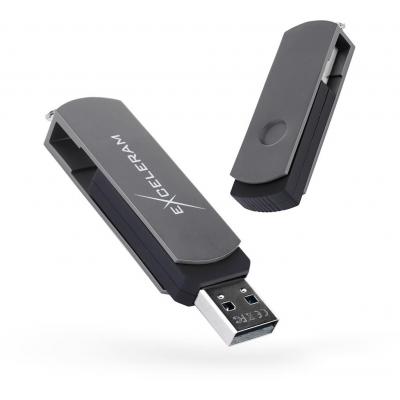 USB флеш накопичувач eXceleram 32GB P2 Series Gray/Black USB 2.0 (EXP2U2GB32)