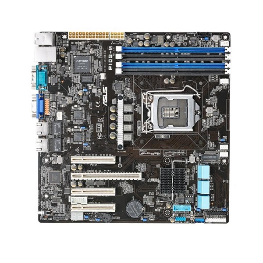 Серверна материнська плата ASUS P10S-M s1151 C236 4xDDR4 VGA COM mATX (P10S-M)