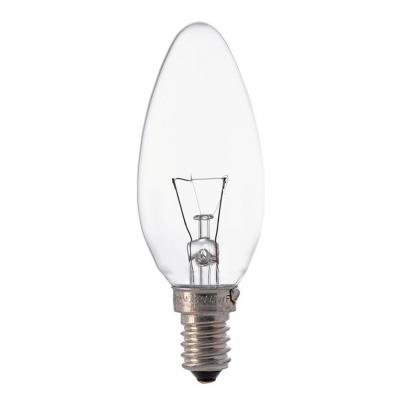 Лампочка розжарювання E14 40W 230V B35 CL CLAS Osram (4008321788641)