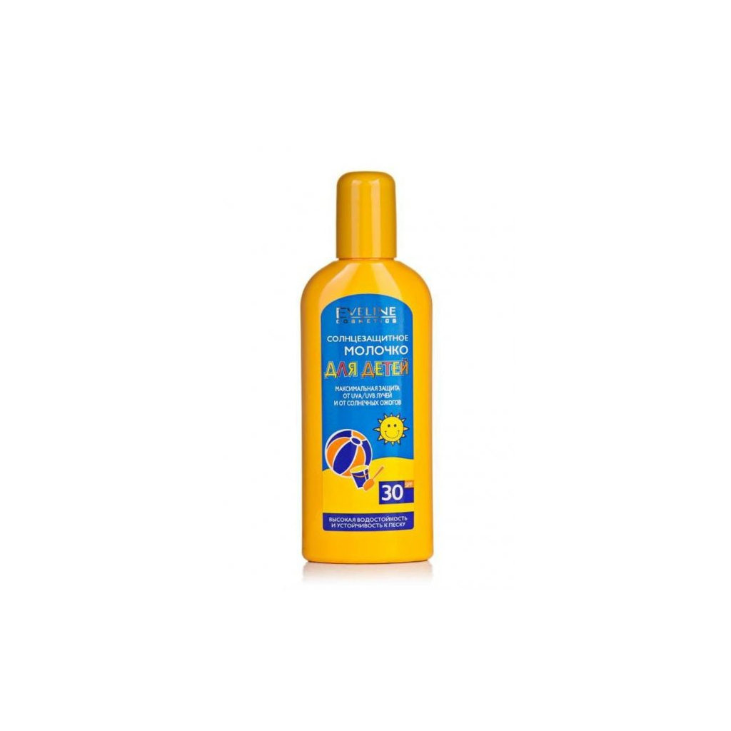 Дитяче молочко Eveline Cosmetics SUN CARE SPF 30 сонцезахисне 150 мл (5907609328960)