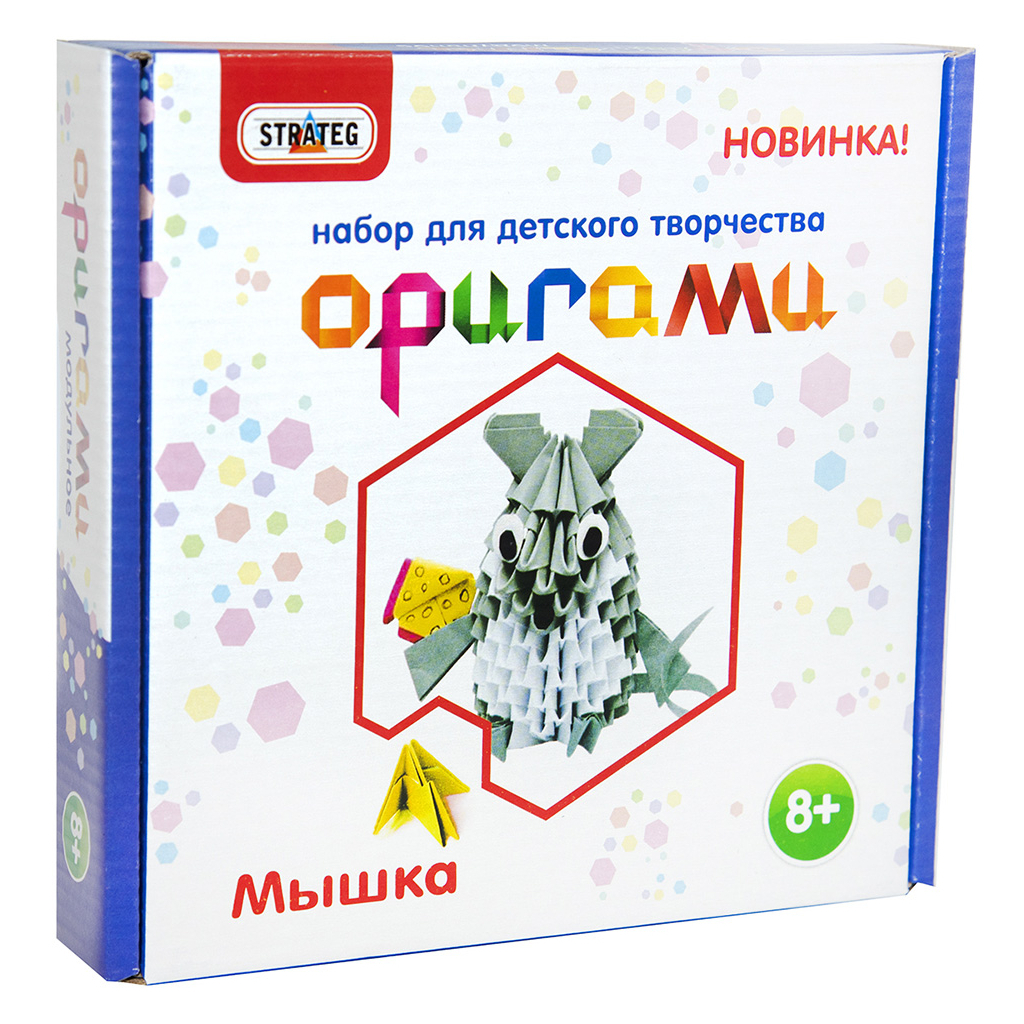 Набір для творчості Strateg модульне орігамі Мишка (203-3)