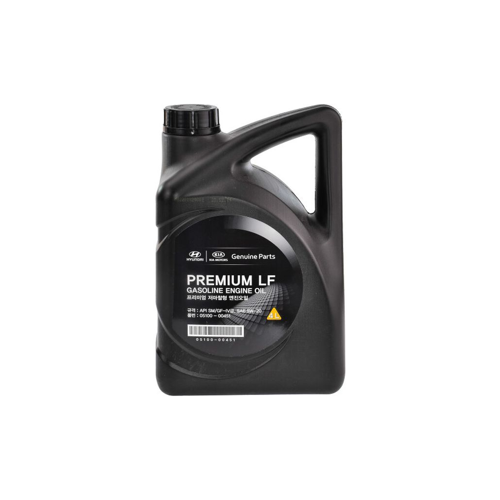 Моторна олива Hyundai Premium LF Gasoline 5w20 4л (0510000451)