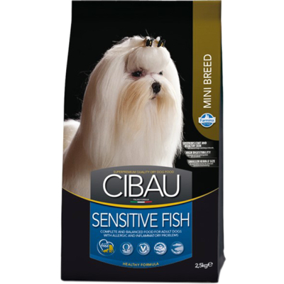 Сухий корм для собак Farmina Cibau Sensitive Adult Mini з рибою 2.5 кг (8010276030962)