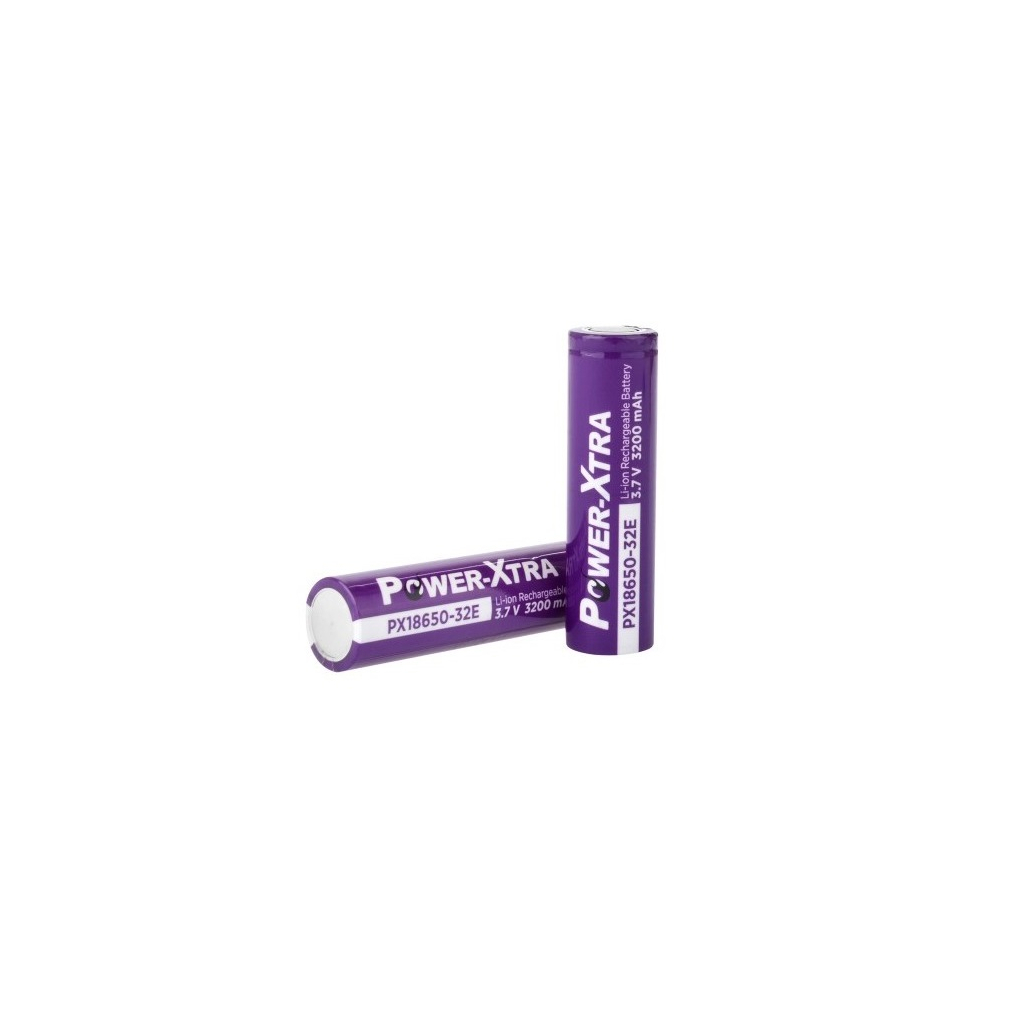 Акумулятор 18650 Li-Ion 3200mAh, 3.7V, violet Power-Xtra (PX18650-32V / 29750)