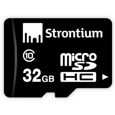 Карта пам'яті Strontium Flash Miсro-SDHC memory card 32Gb Class 10 (SR32GTFC10R)