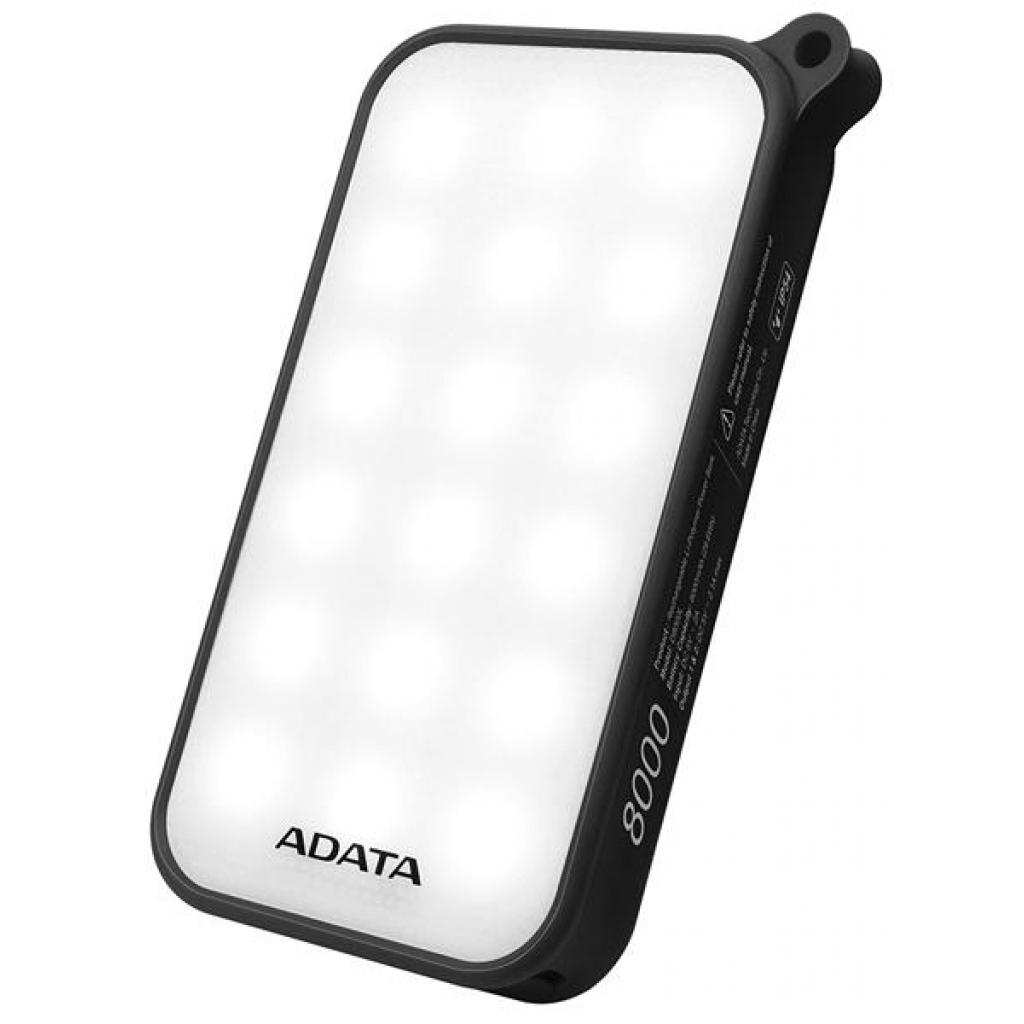 Батарея універсальна ADATA D8000L 8000mAh Black-White (AD8000L-5V-CBK)