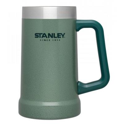 Термокружка Stanley Пивна Adventure Stein Hammertone Green 0,7 л (6939236338806)