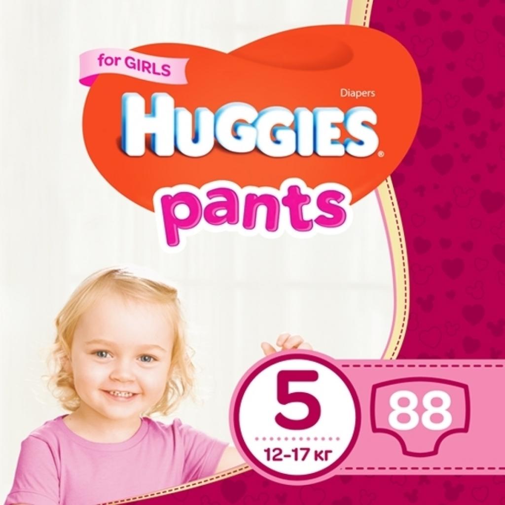 Підгузок Huggies Pants 5 Mega Girl 88 шт (44x2 (5029054216446)