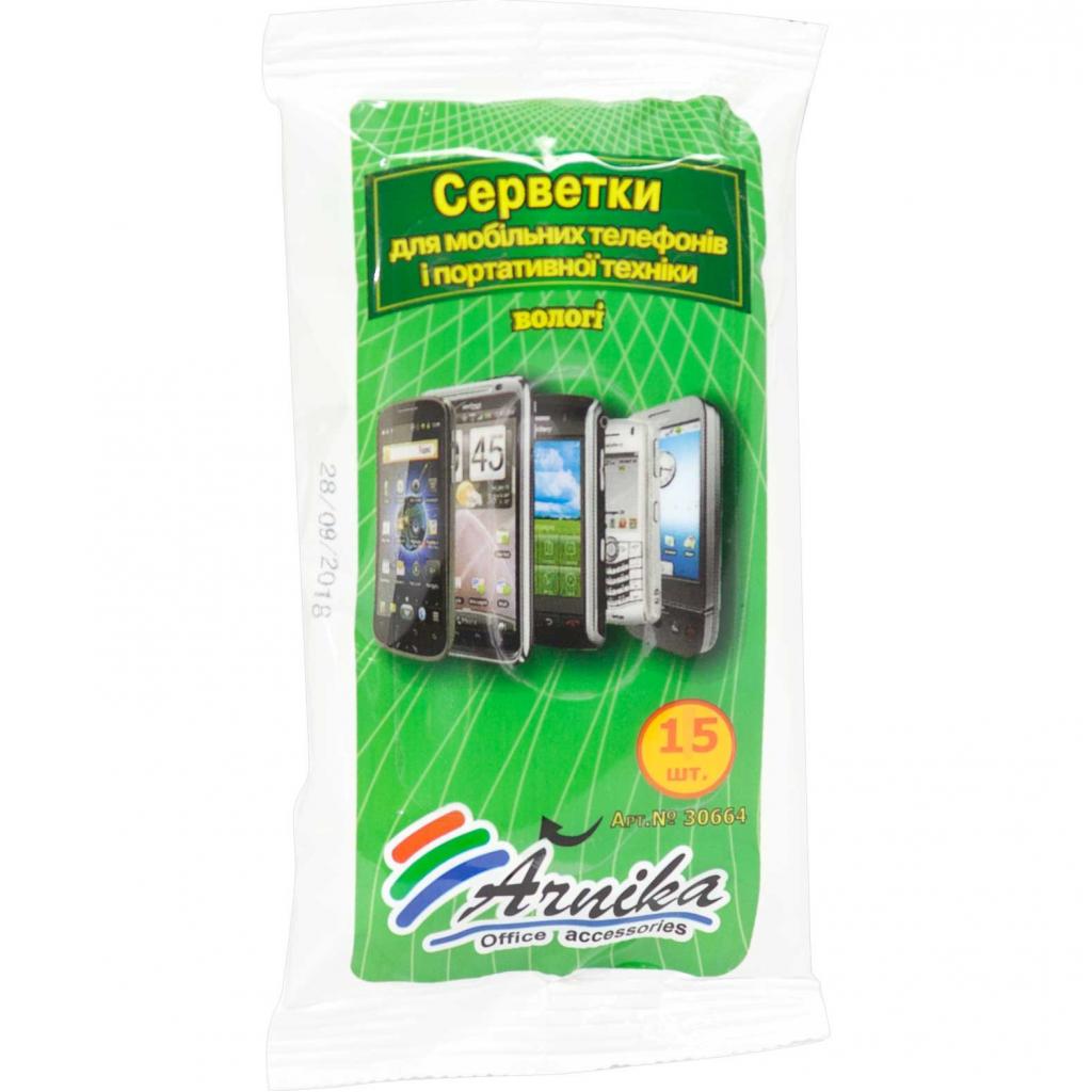 Серветки Arnika for mobile devices, 15шт (30664)