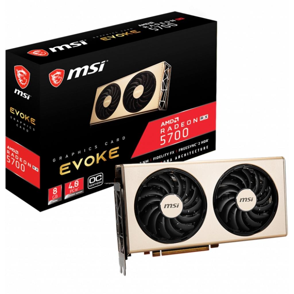 Відеокарта MSI Radeon RX 5700 8192Mb EVOKE OC (RX 5700 EVOKE OC)