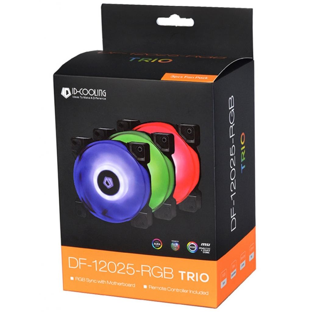 Кулер до корпусу ID-Cooling DF-12025-RGB Trio (3pcs Pack) (DF-12025-RGB Trio)