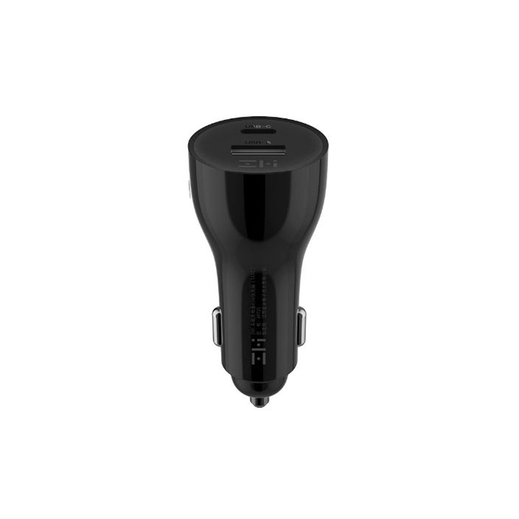 Зарядний пристрій ZMI ZMi Car Charger 1A 1C 45W Black (AP721)