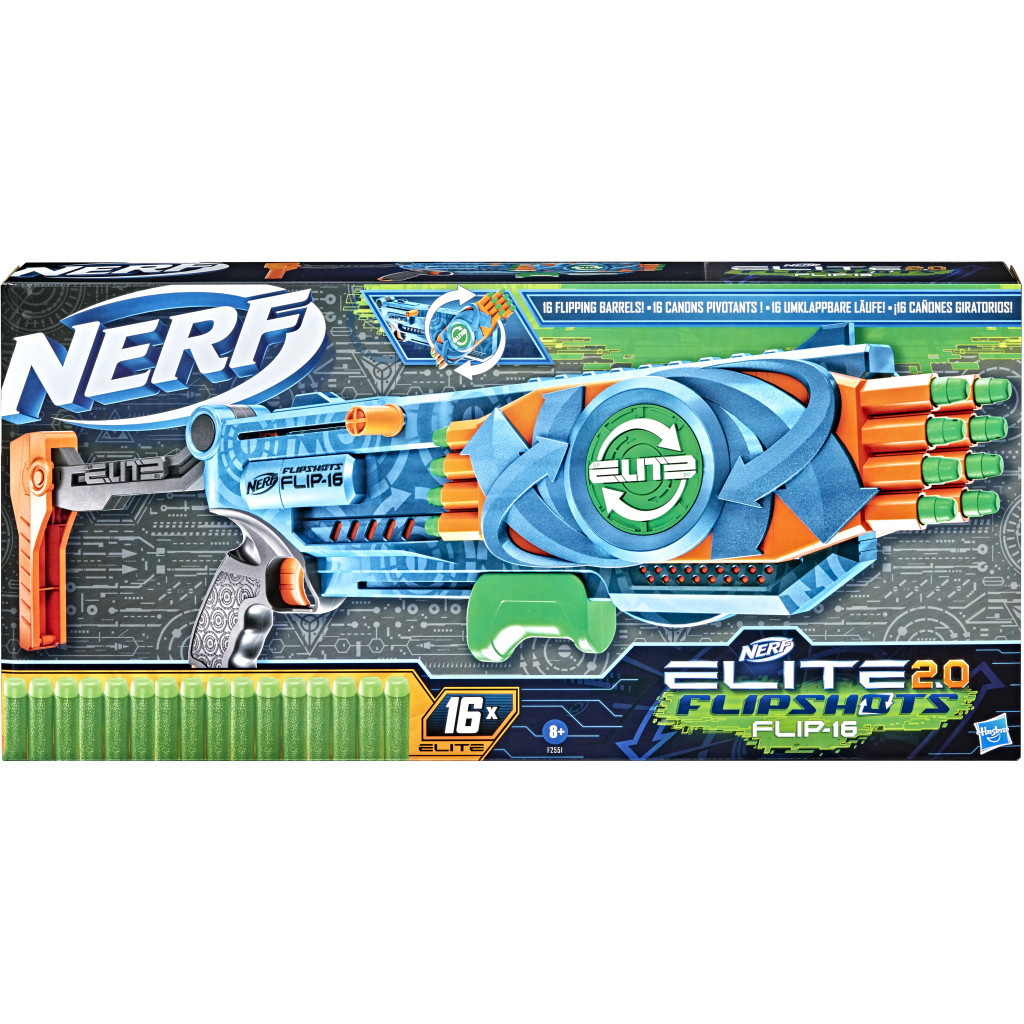 Іграшкова зброя Hasbro Nerf Elite 2.0 Фліпшотс Фліп-16 (F2551)