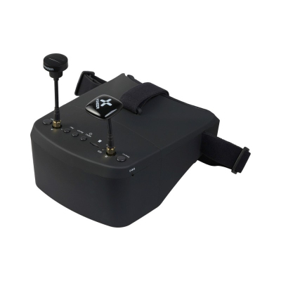 Окуляри віртуальної реальності Foxeer FPV Goggles 40CH Dual Receiver Battery DVR (MR1712G5)