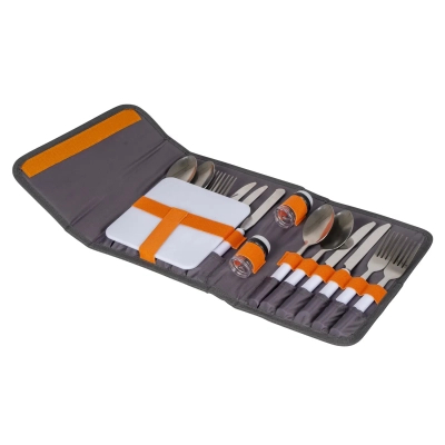 Набір туристичного посуду Bo-Camp Picnic 17 Pieces 4 Person Grey (7504340)