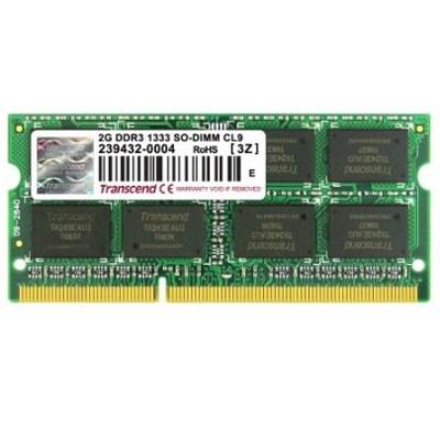 Модуль пам'яті для ноутбука SoDIMM DDR3 1GB 1333 MHz Transcend (JM1333KSU-1G)