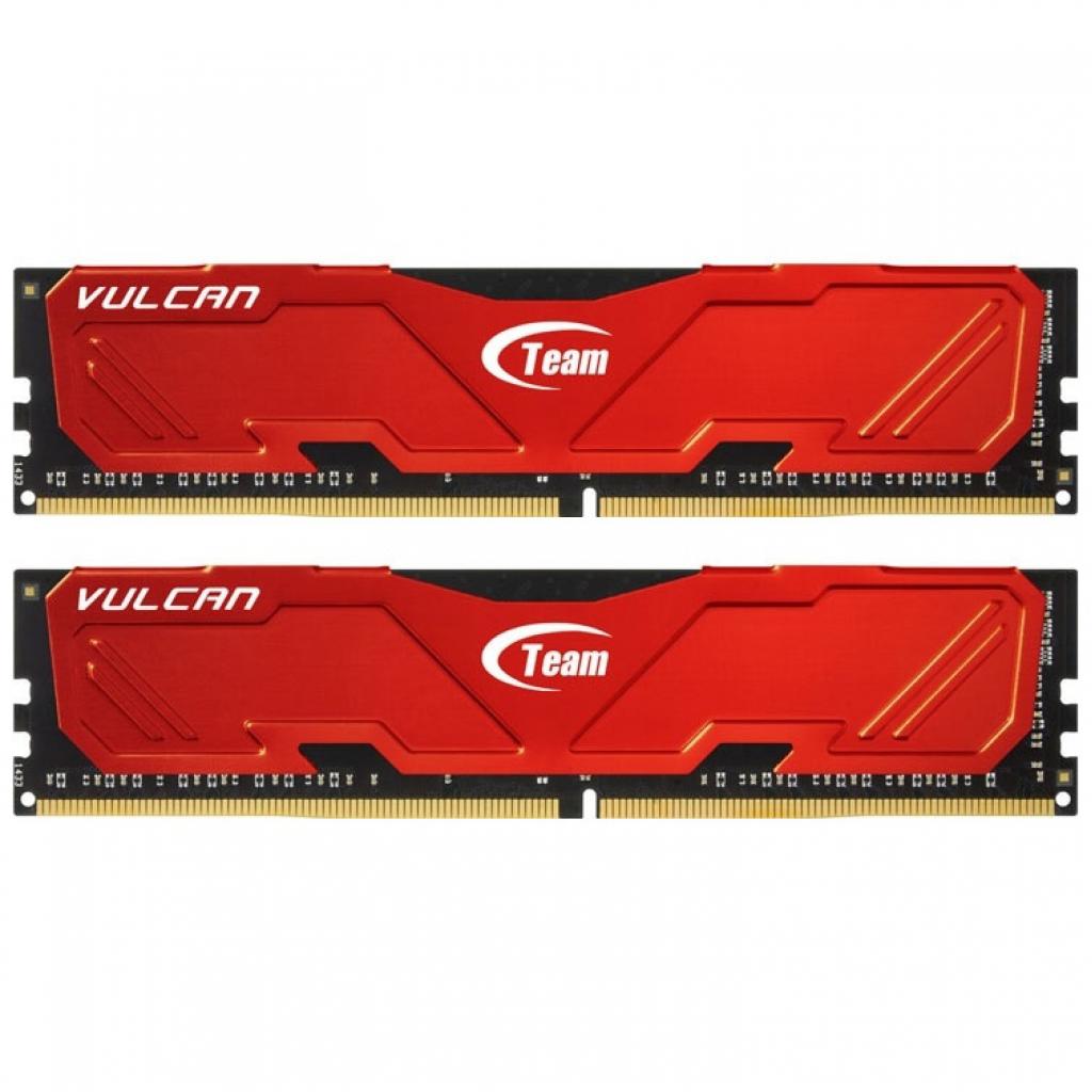 Модуль пам'яті для комп'ютера DDR4 16GB (2x8GB) 2133 MHz Elit Plus Red Team (TPRD416G2133HC15DC01)