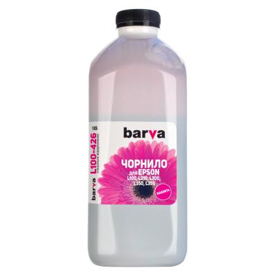 Чорнило Barva EPSON L100/L210/L300/L350/L355 1кг (T6643) MAGENTA (L100-426)