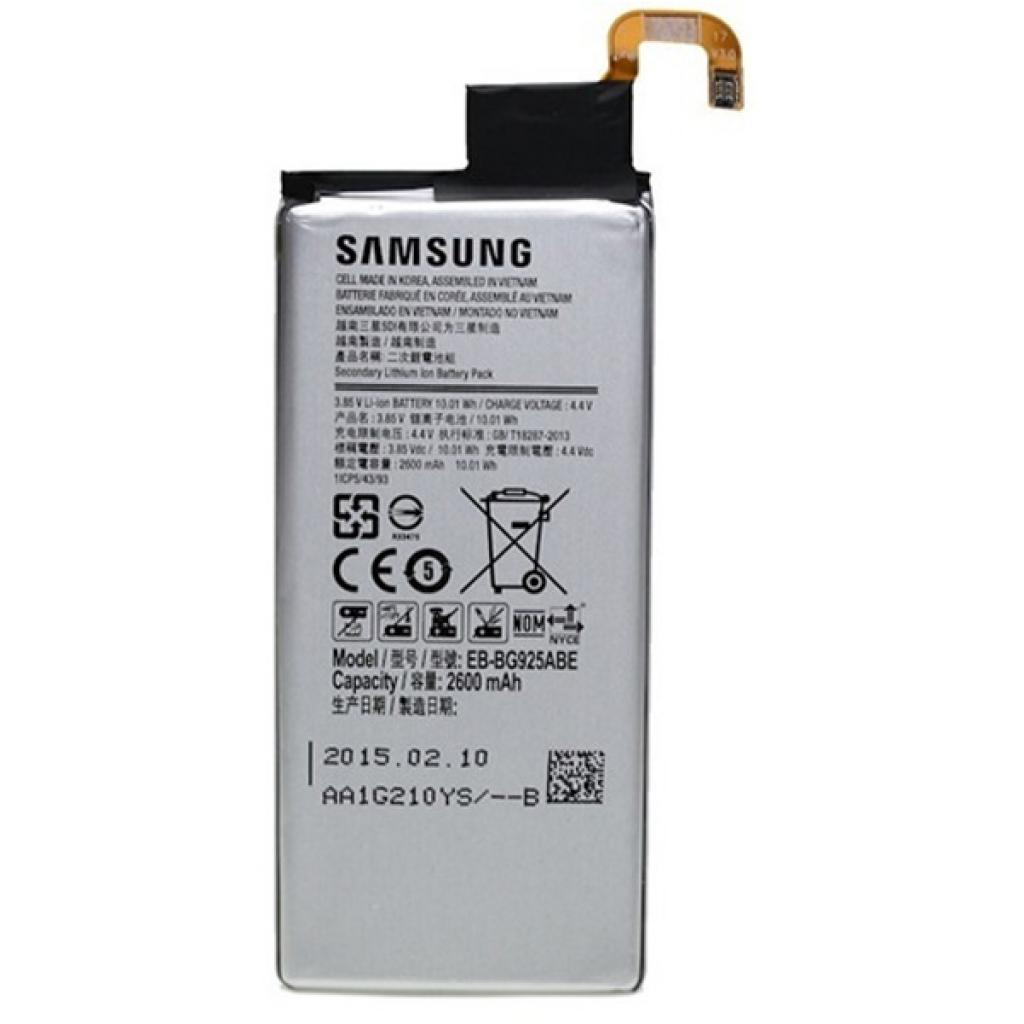 Акумуляторна батарея для телефону Samsung for G925 (S6 Edge) (BE-BG925ABE / 37282)