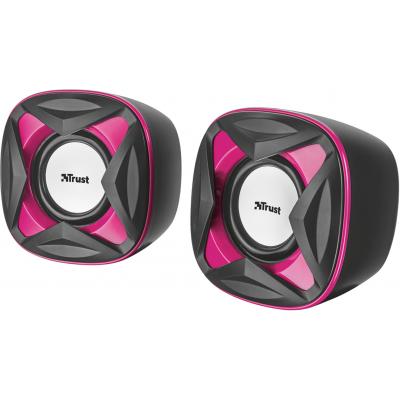 Акустична система Trust Xilo Compact 2.0 Speaker Set pink (21181)