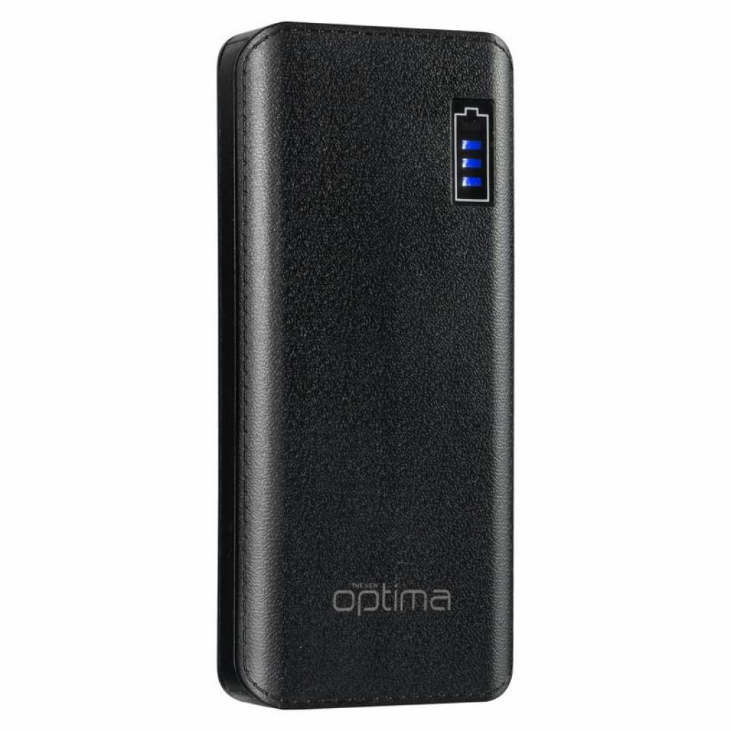 Батарея універсальна Optima OPB-10-1 10000mAh Black (69934)