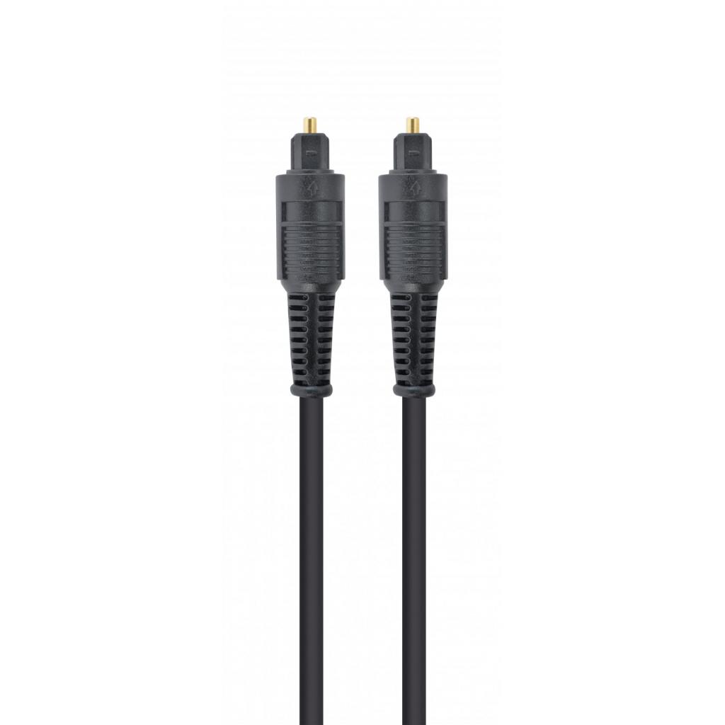 Кабель мультимедійний Optical Toslink M-M 1m black Cablexpert (CC-OPT-1M)