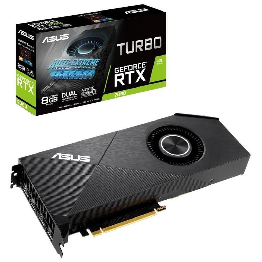 Відеокарта ASUS GeForce RTX2080 8192Mb TURBO EVO (TURBO-RTX2080-8G-EVO)