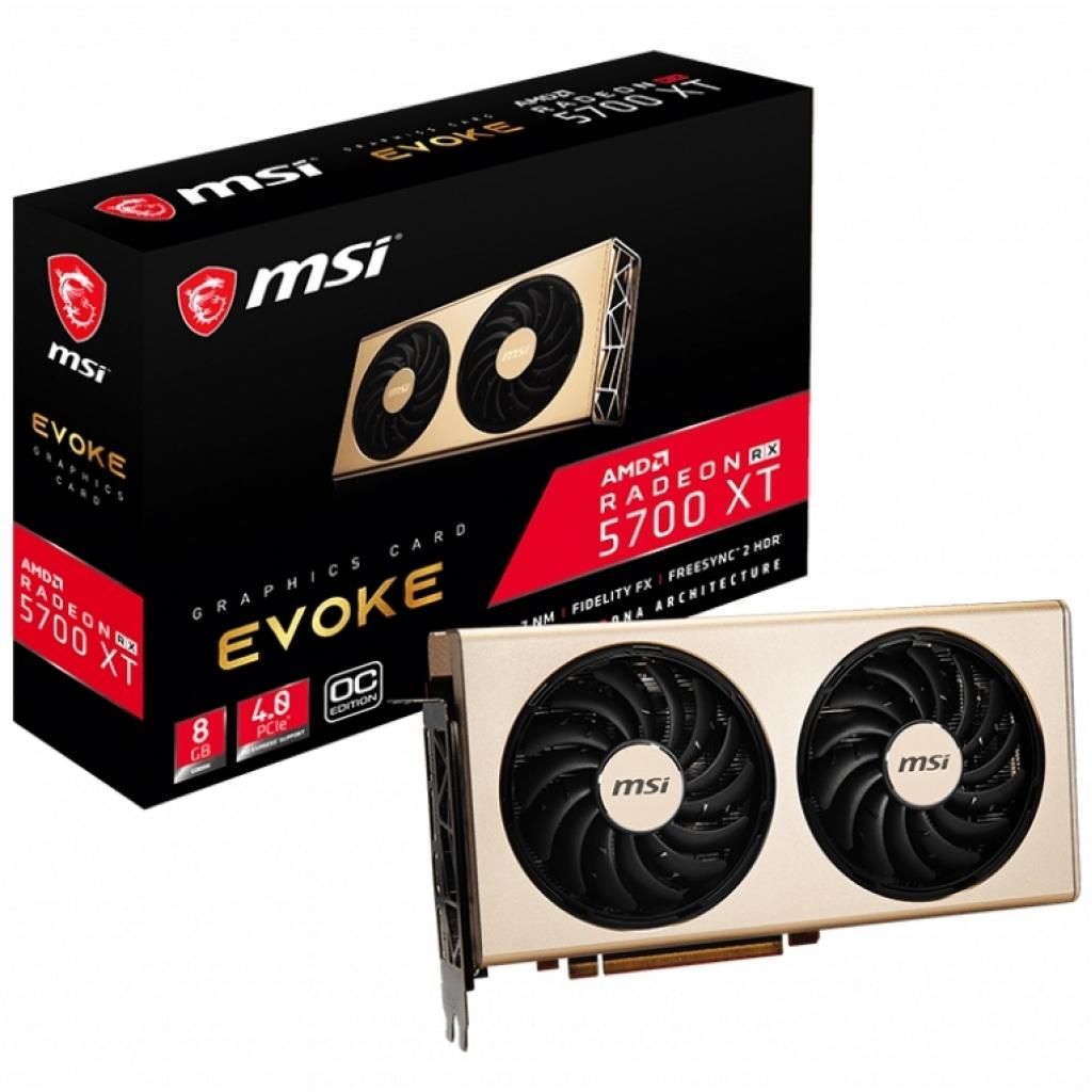 Відеокарта MSI Radeon RX 5700 XT 8192Mb EVOKE OC (RX 5700 XT EVOKE OC)