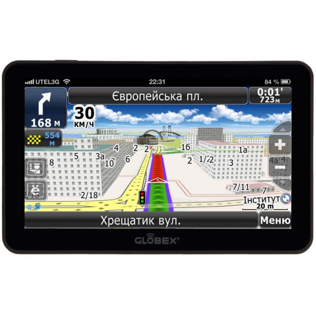 Автомобільний навігатор Globex GE711 + NavLux CE (GPS GE711 + NavLux)