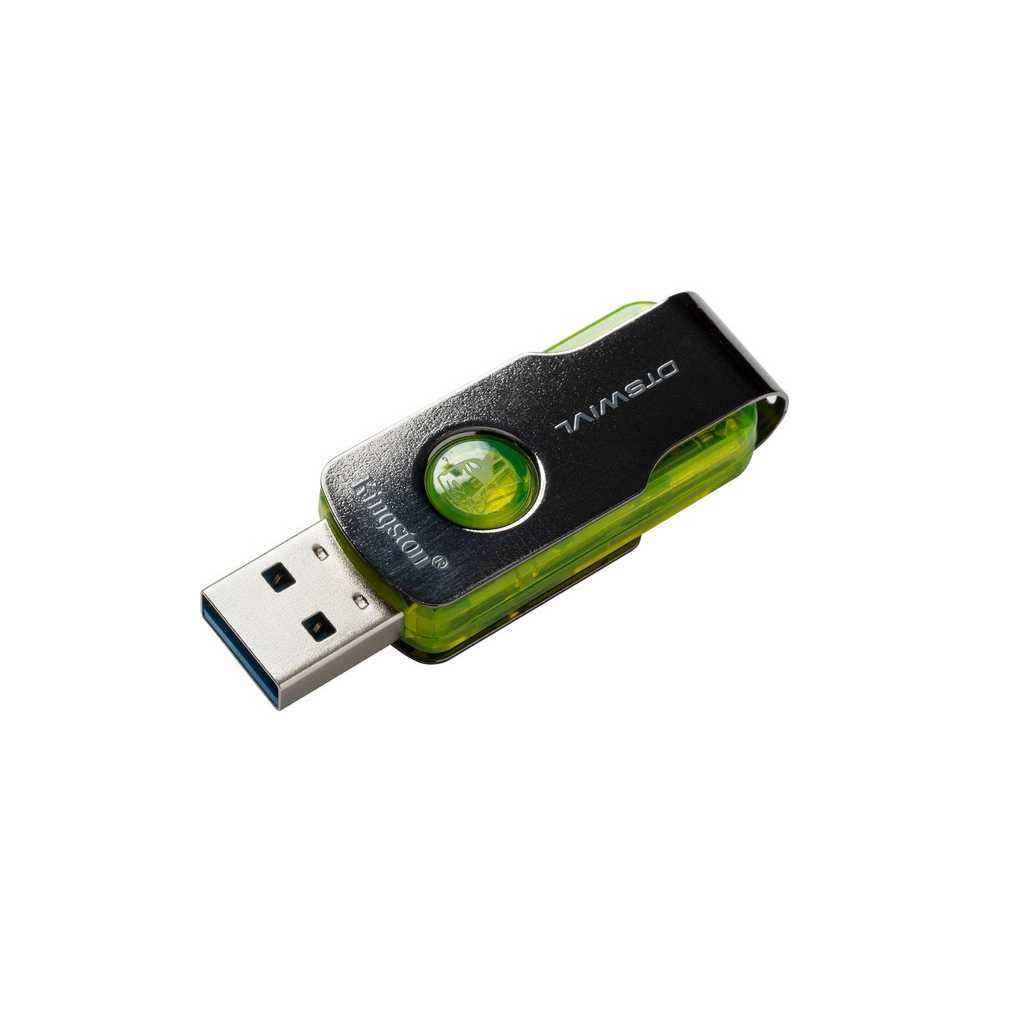 USB флеш накопичувач Kingston 16GB DataTraveler Swivl Green USB 2.0 (KC-U2B16-6RG)