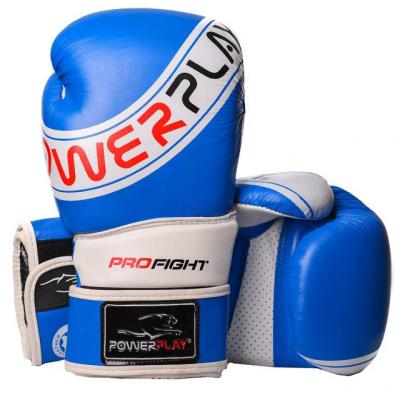 Боксерські рукавички PowerPlay 3023A 12oz Blue/White (PP_3023A_12oz_Blue)