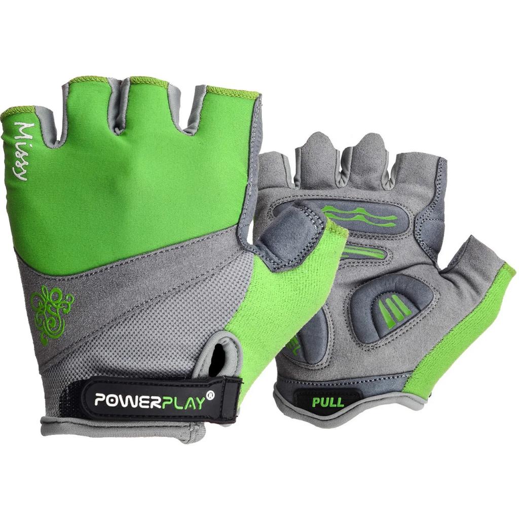 Велорукавиці PowerPlay Women 5277 Green S (5277D_S_Green)