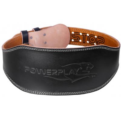 Атлетичний пояс PowerPlay 5086 Black/Brown L (PP_5086_L_Black)