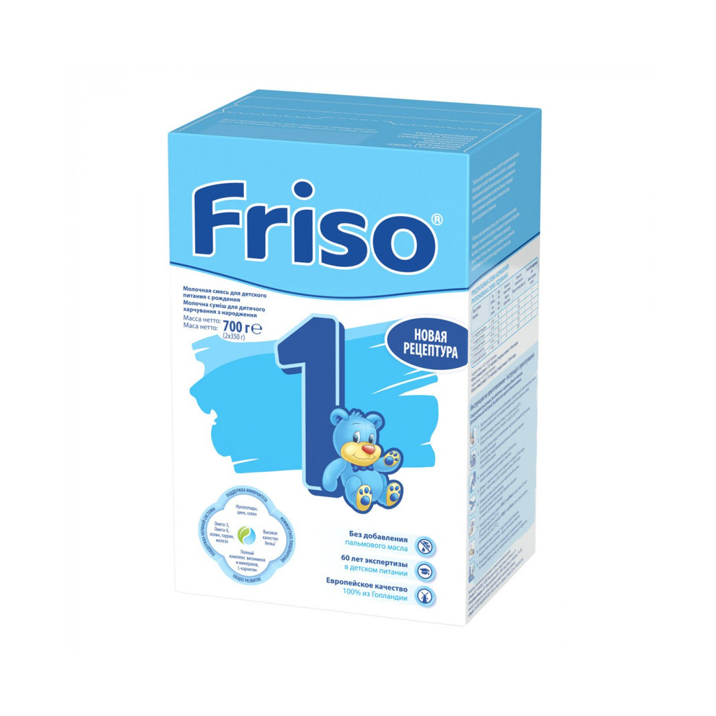 Дитяча суміш Friso 1 LockNutri з 0 до 6 міс.700гр (8716200722599)