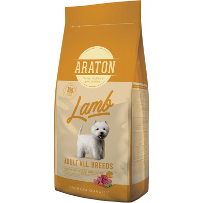 Сухий корм для собак ARATON Lamb Adult All Breeds 15 кг (ART45635)