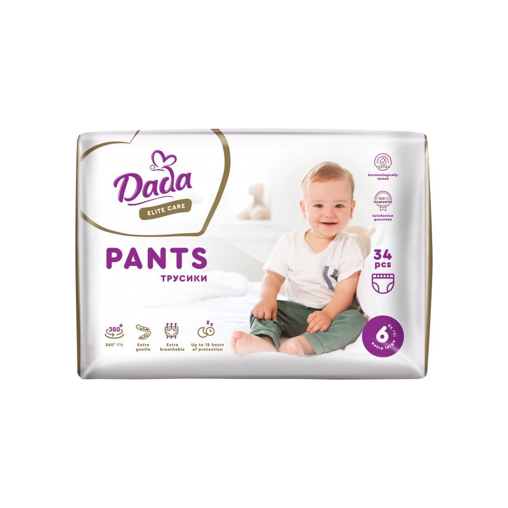 Підгузок Dada Elite Care 6 XL (15+ кг) 34 шт (4820174980764)