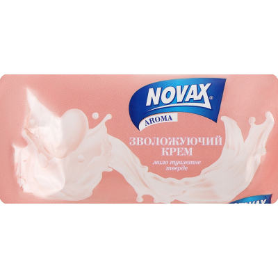 Тверде мило Novax Aroma Зволожувальний крем 140 г (4820195509463)