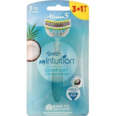 Бритва Wilkinson Sword Xtreme 3 Comfort Coconut Delight 3+1 шт. (4027800319626)