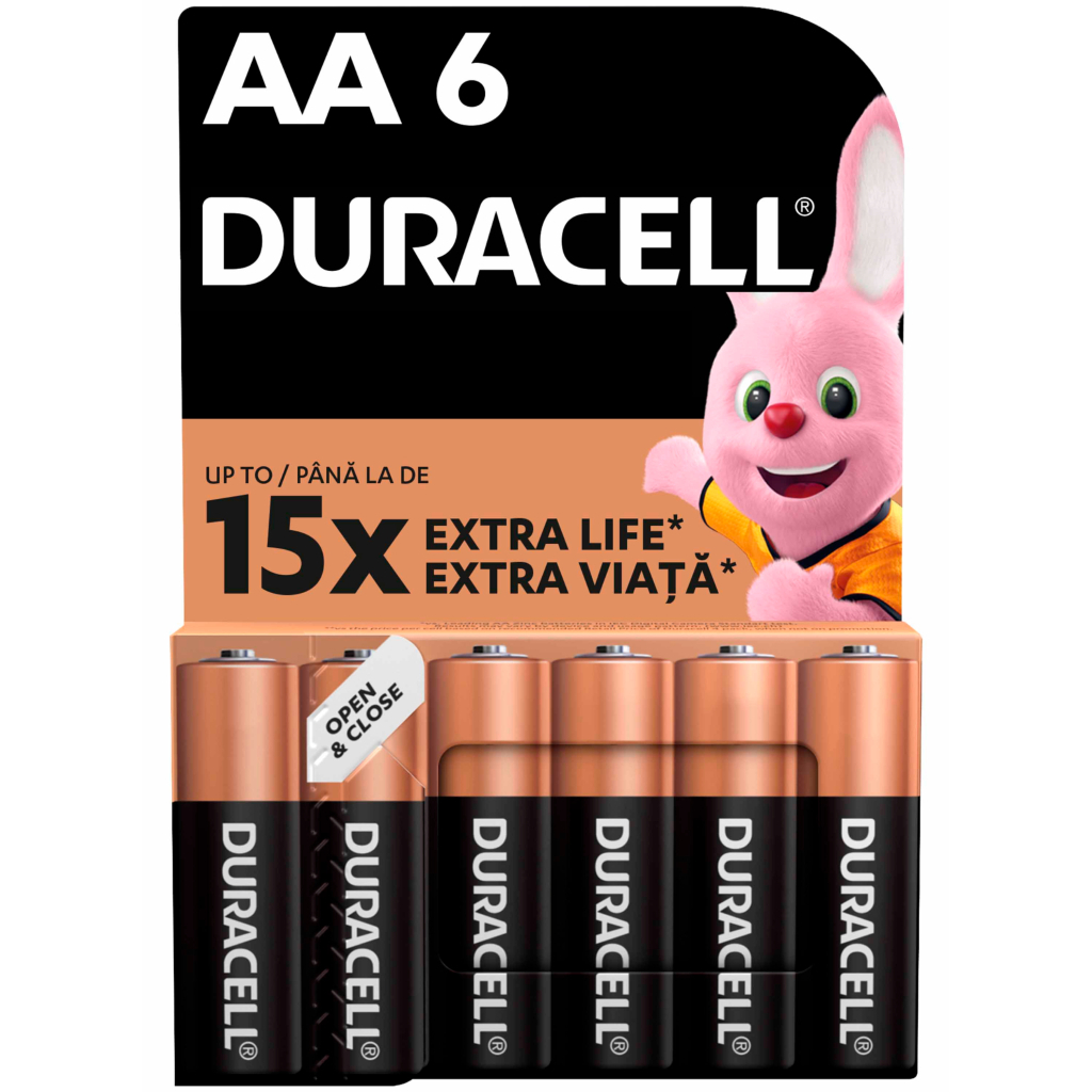 Батарейка Duracell AA MN1500 LR06 * 6 (5007757)