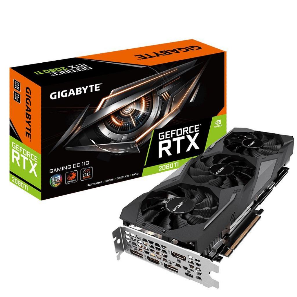 Відеокарта GIGABYTE GeForce RTX2080 Ti 11Gb GAMING OC (GV-N208TGAMING OC-11GC)